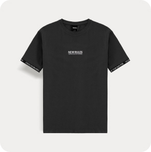 Мужская, темно-серая футболка